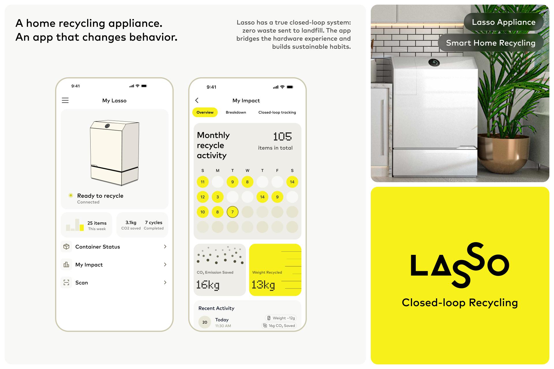 London Design Awards Winner - Lasso Loop Companion App