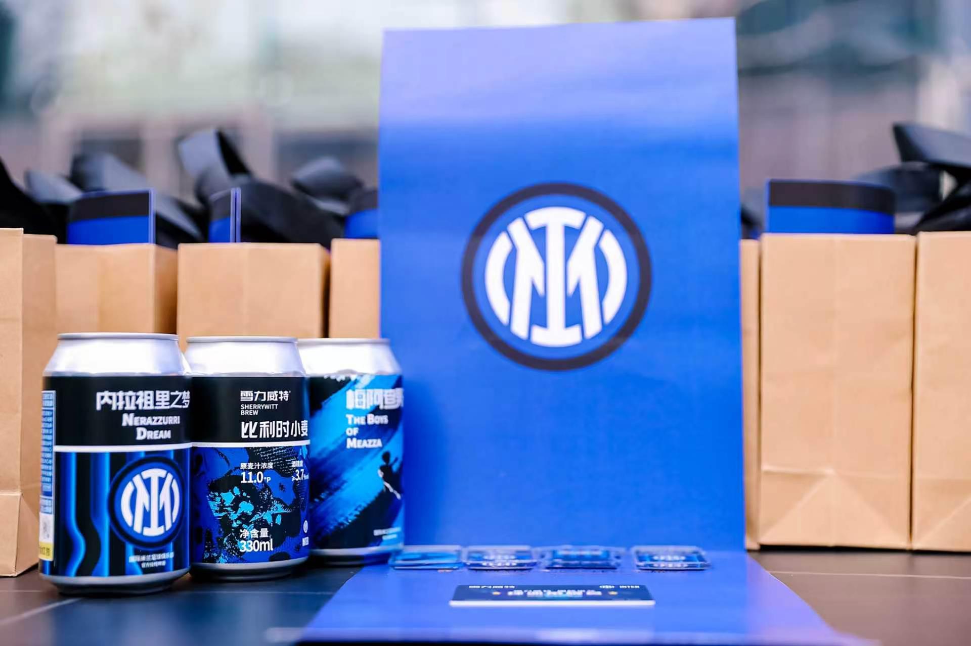 London Design Awards Winner - Sherrywitt Brew Craft Beer • Inter Milan Edition