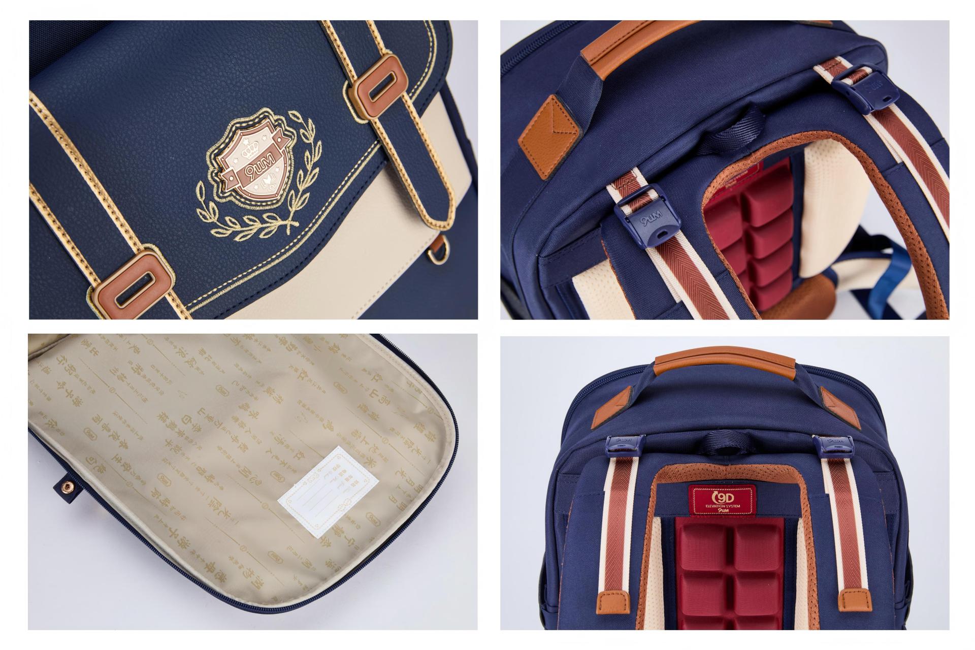 London Design Awards Winner - 9UM Air Cushion Cloud Schoolbag