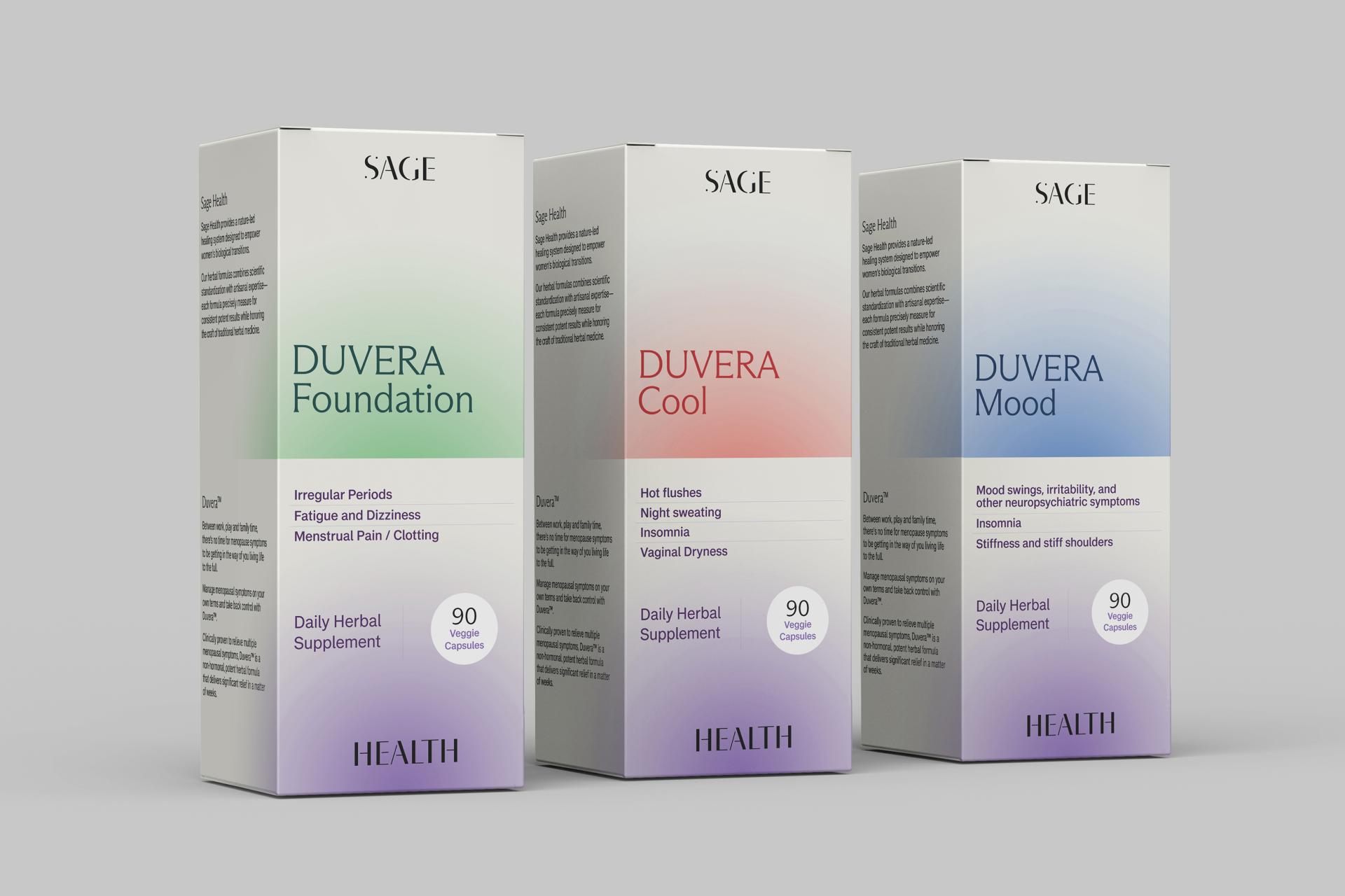 London Design Awards Winner - Sage Health Branding