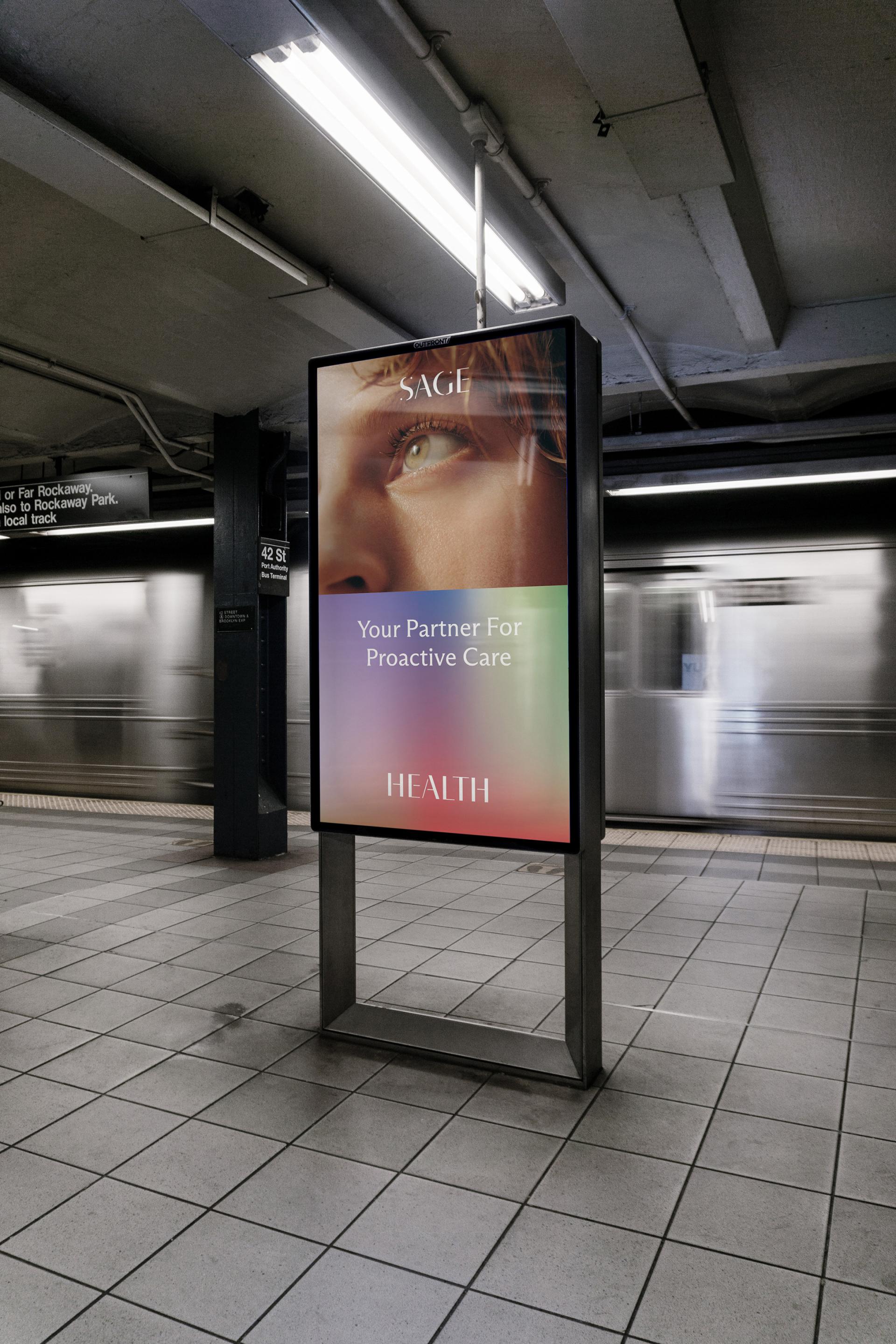 London Design Awards Winner - Sage Health Branding