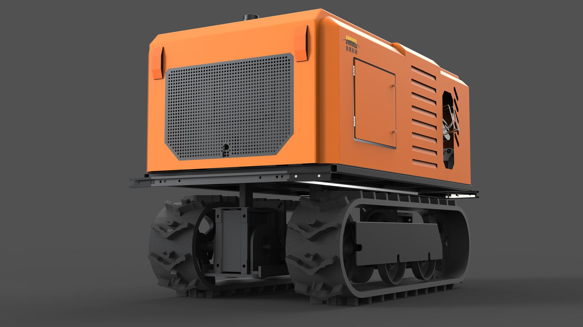 London Design Awards Winner - Crawler-type Intelligent Sprayer Robot