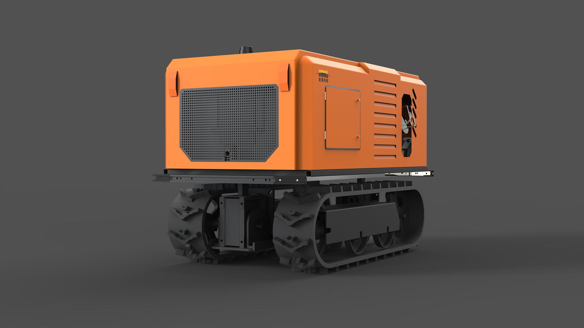 London Design Awards Winner - Crawler-type Intelligent Sprayer Robot