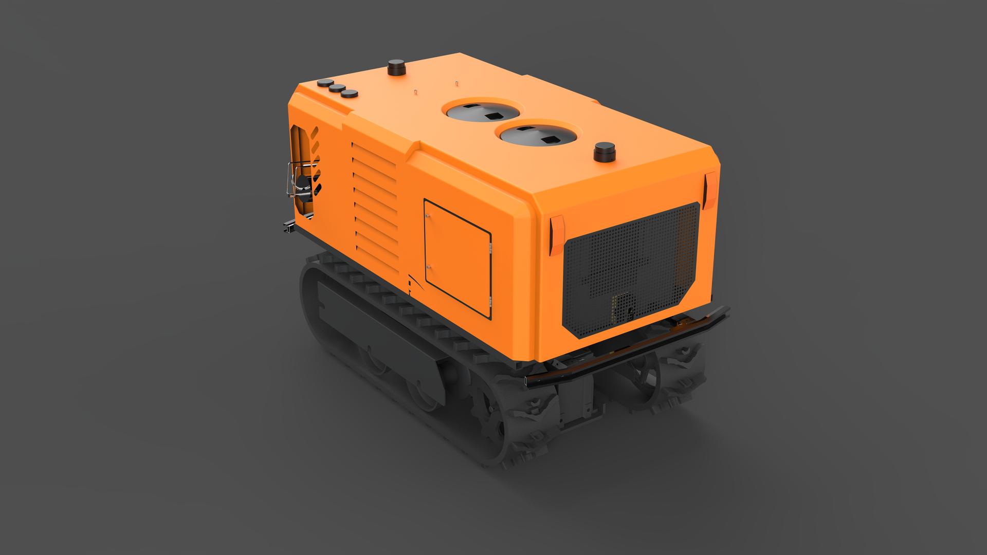 London Design Awards Winner - Crawler-type Intelligent Sprayer Robot