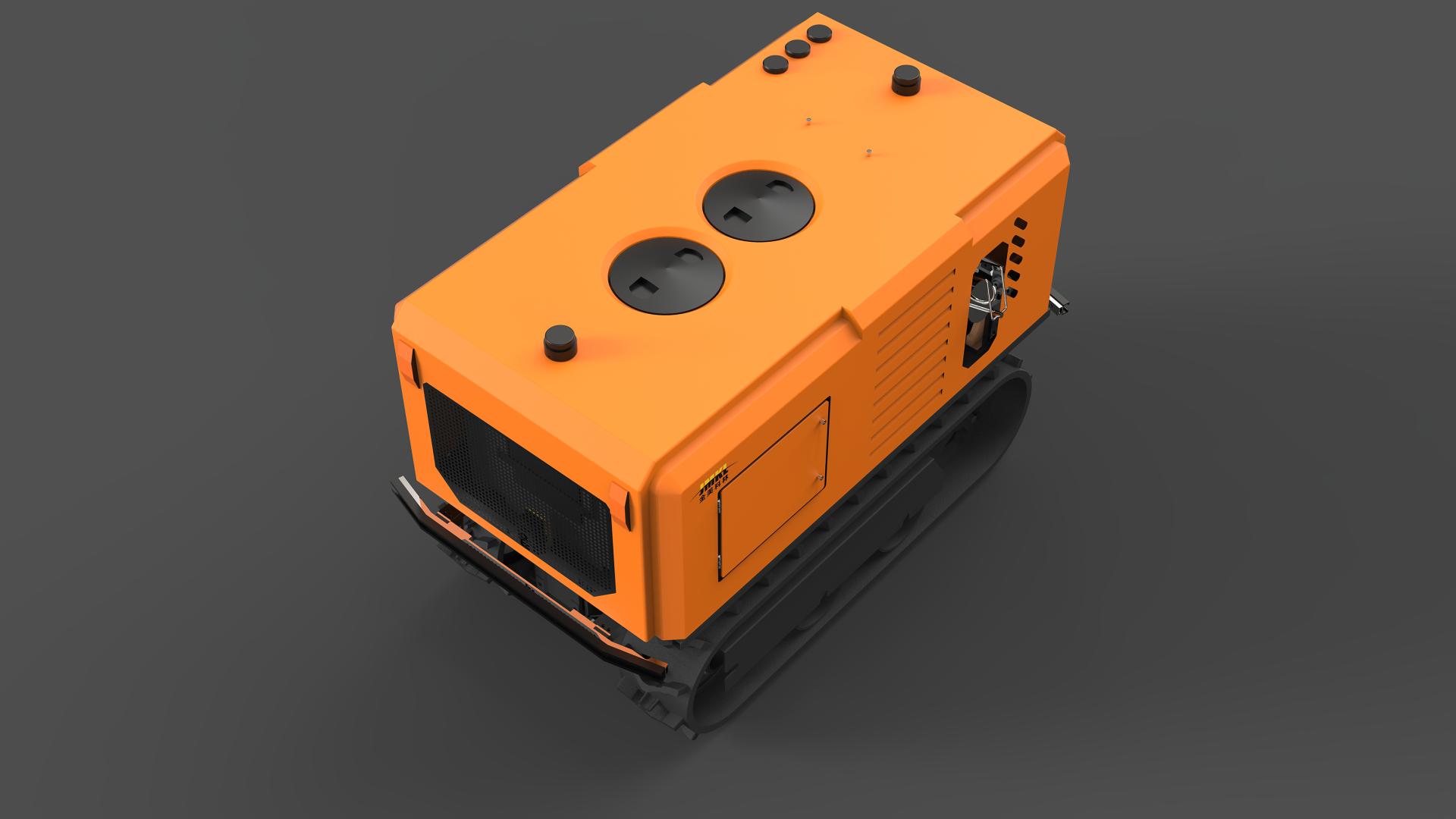 London Design Awards Winner - Crawler-type Intelligent Sprayer Robot