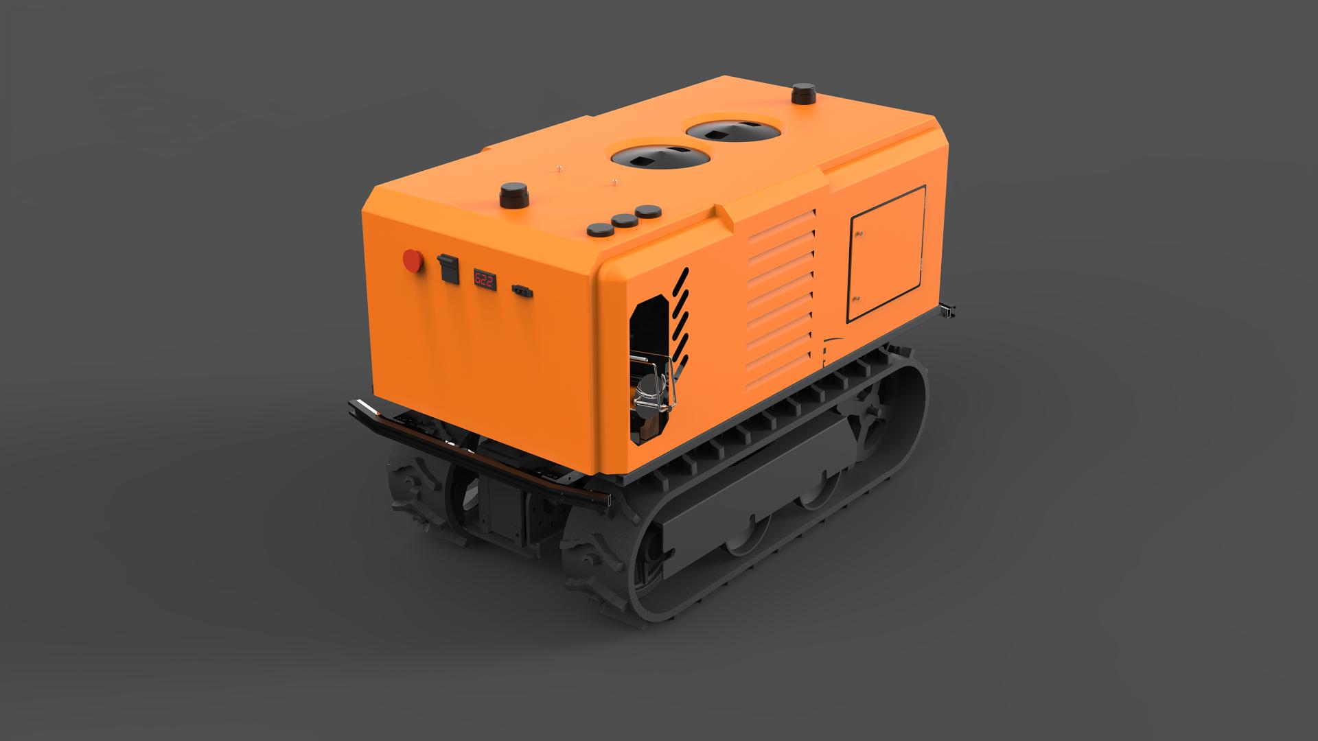 London Design Awards Winner - Crawler-type Intelligent Sprayer Robot