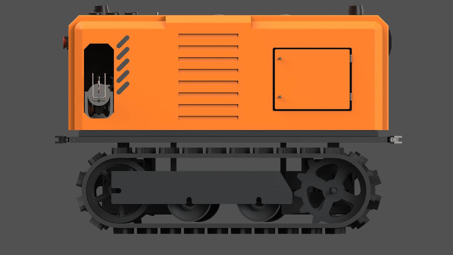 London Design Awards Winner - Crawler-type Intelligent Sprayer Robot