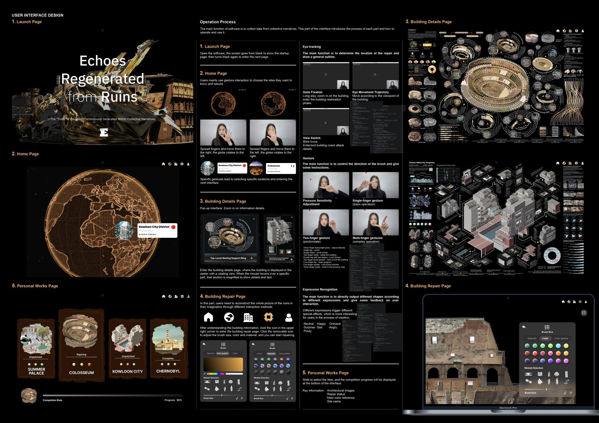 London Design Awards Winner - Echoes Regenerated from Ruins