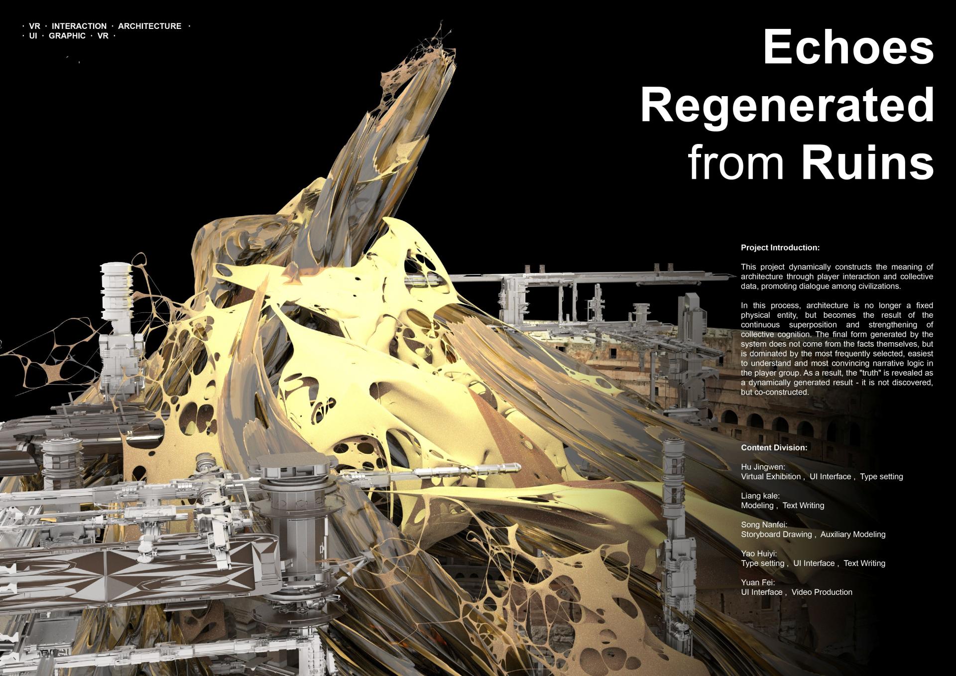 London Design Awards Winner - Echoes Regenerated from Ruins