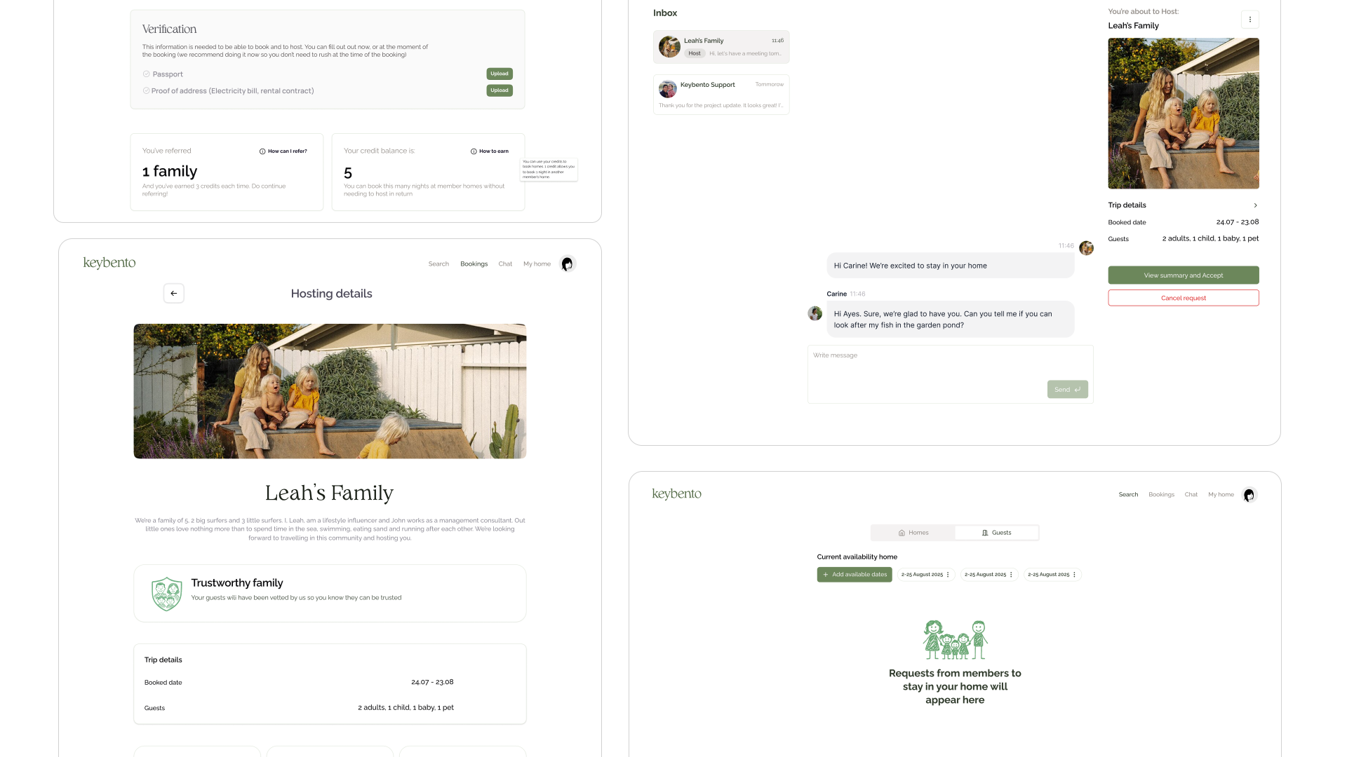 London Design Awards Winner - Keybento — Home Exchange for Families