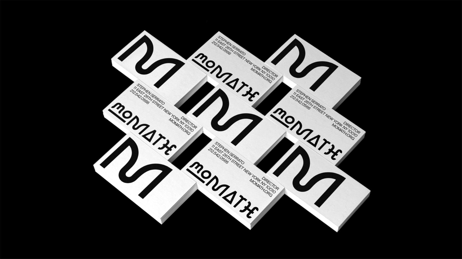 London Design Awards Winner - MoMath Experimental Identity
