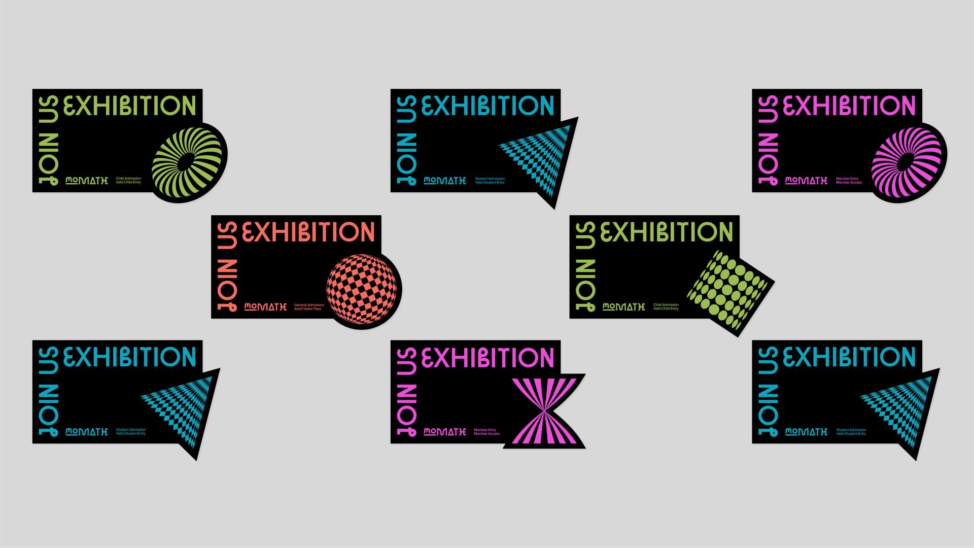 London Design Awards Winner - MoMath Experimental Identity