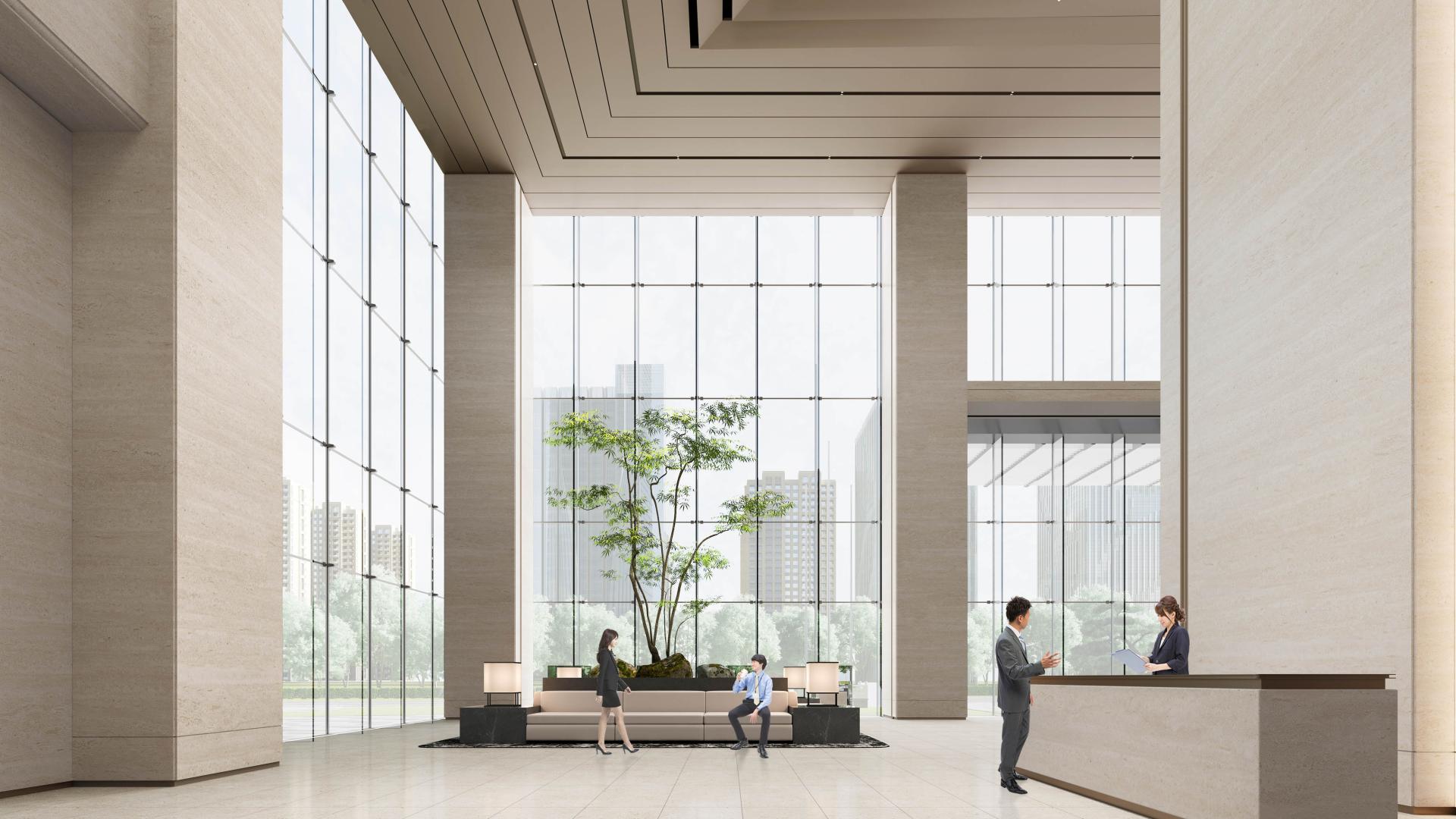 London Design Awards Winner - Project of Office Building, Block B, Plot 16, Aodong