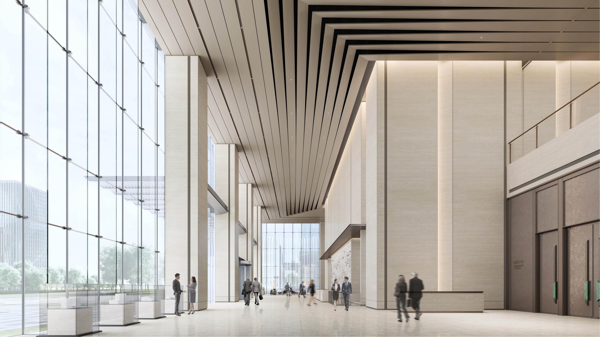 London Design Awards Winner - Project of Office Building, Block B, Plot 16, Aodong