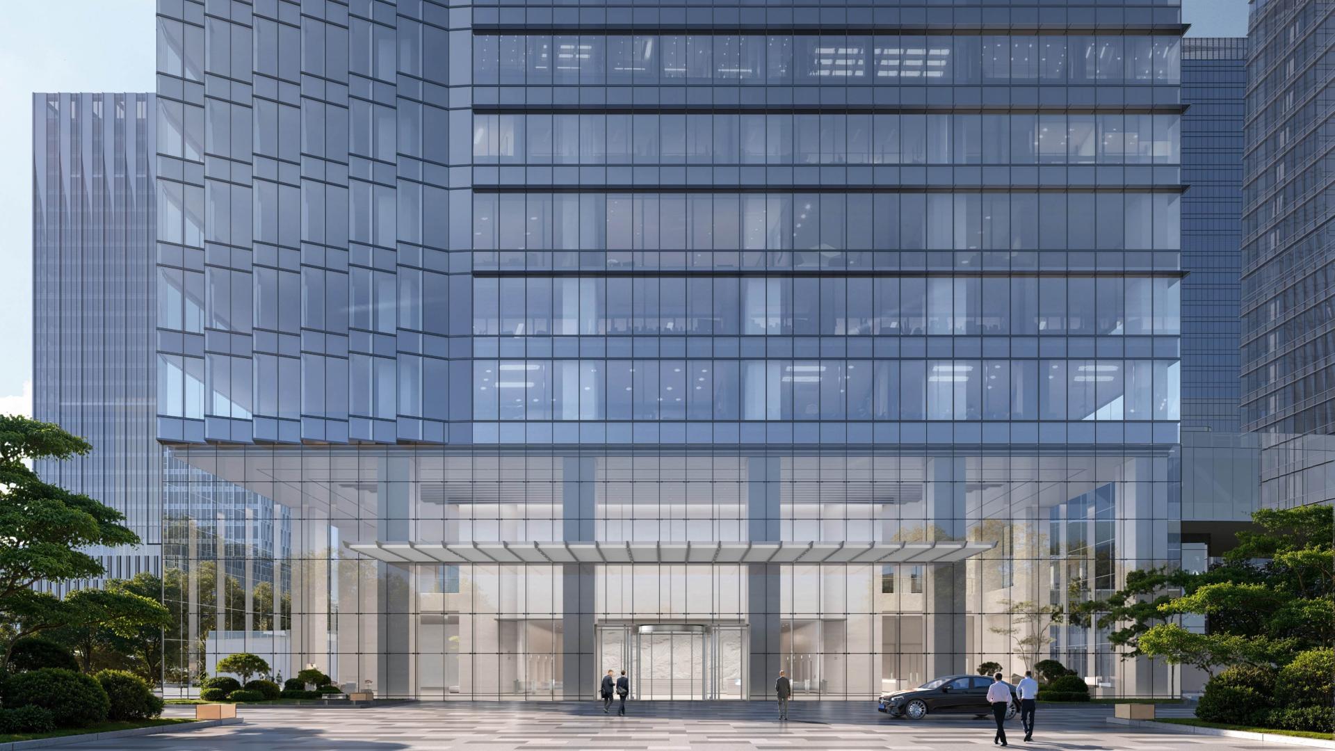 London Design Awards Winner - Project of Office Building, Block B, Plot 16, Aodong