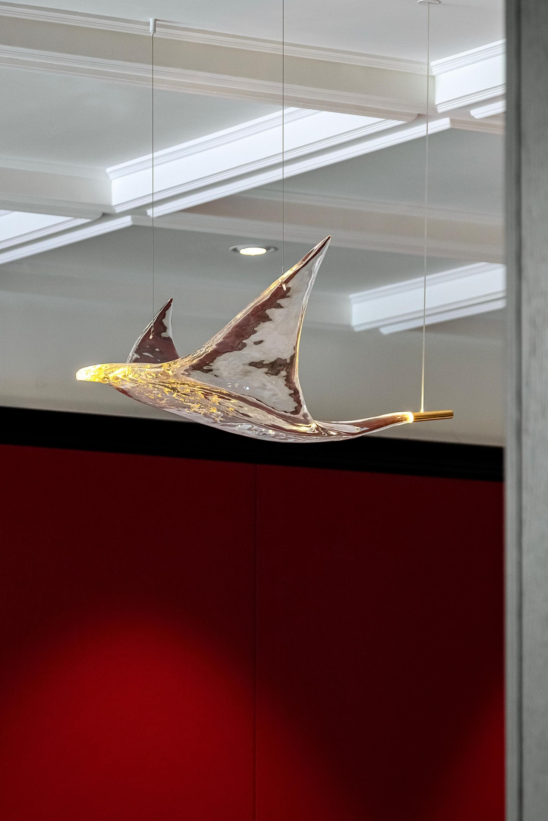 London Design Awards Winner - Manta Ray Chandelier
