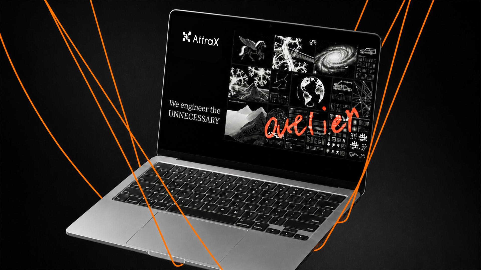 London Design Awards Winner - AttraX Brand Visual Identity System