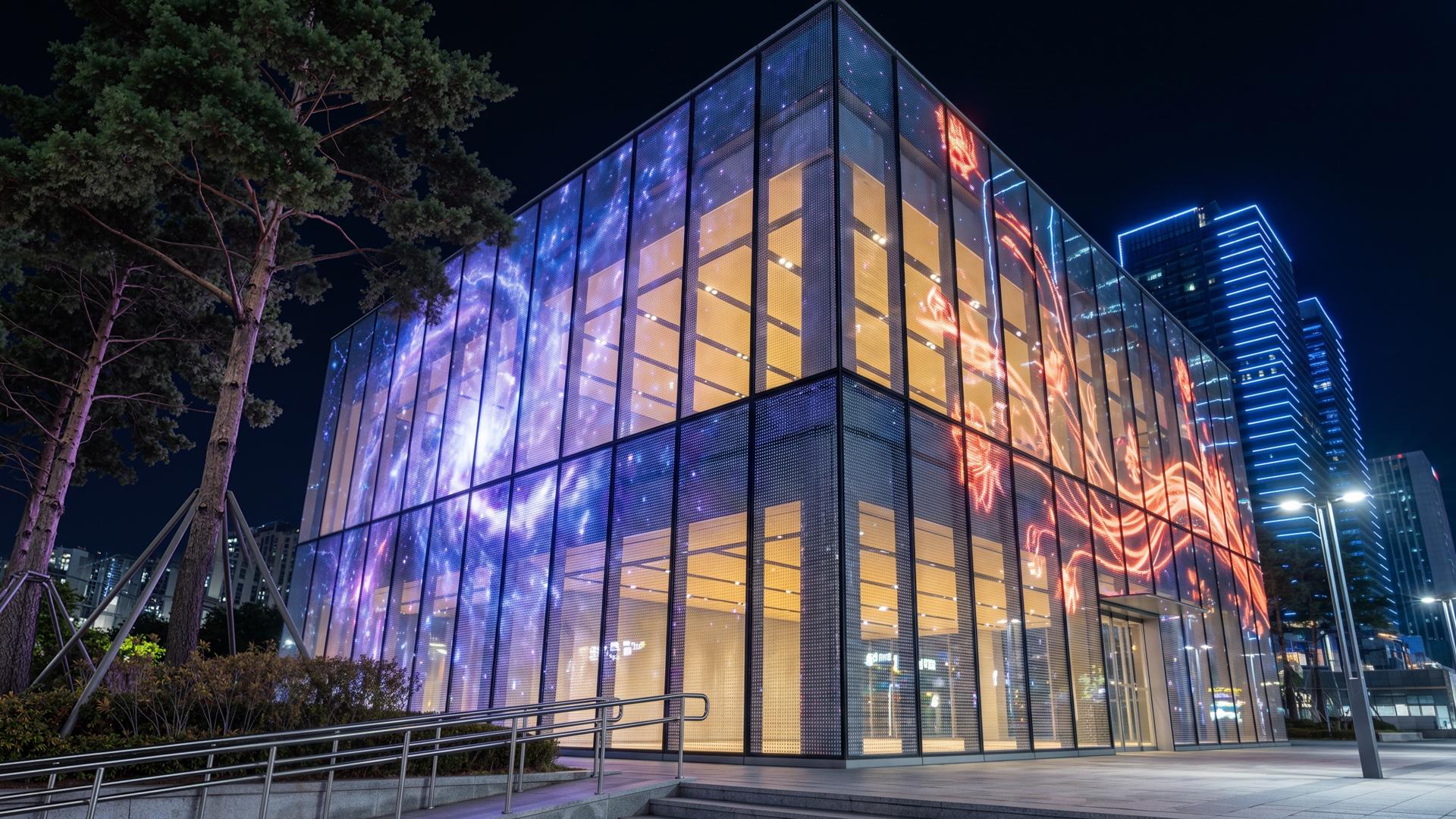 London Design Awards Winner - Silicon-based Transparent Display