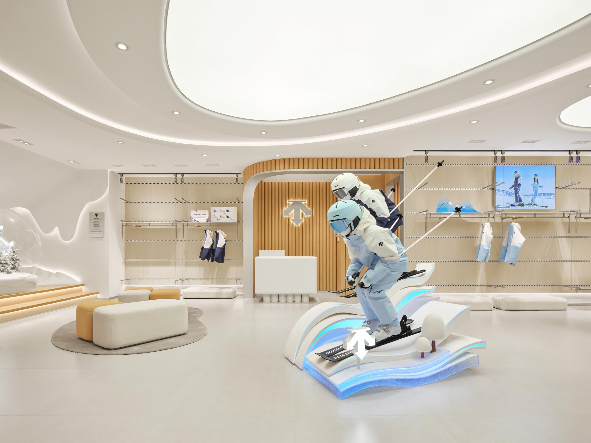 London Design Awards Winner - Descente Global Flagship Store (Beijing China Central Place)