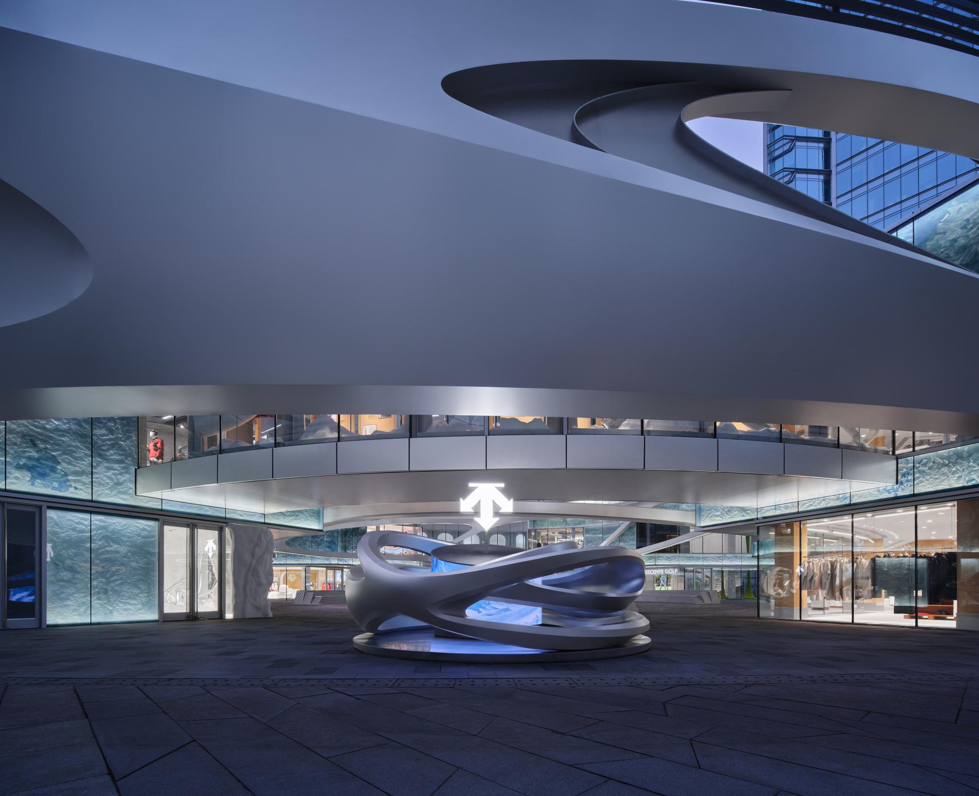 London Design Awards Winner - Descente Global Flagship Store (Beijing China Central Place)