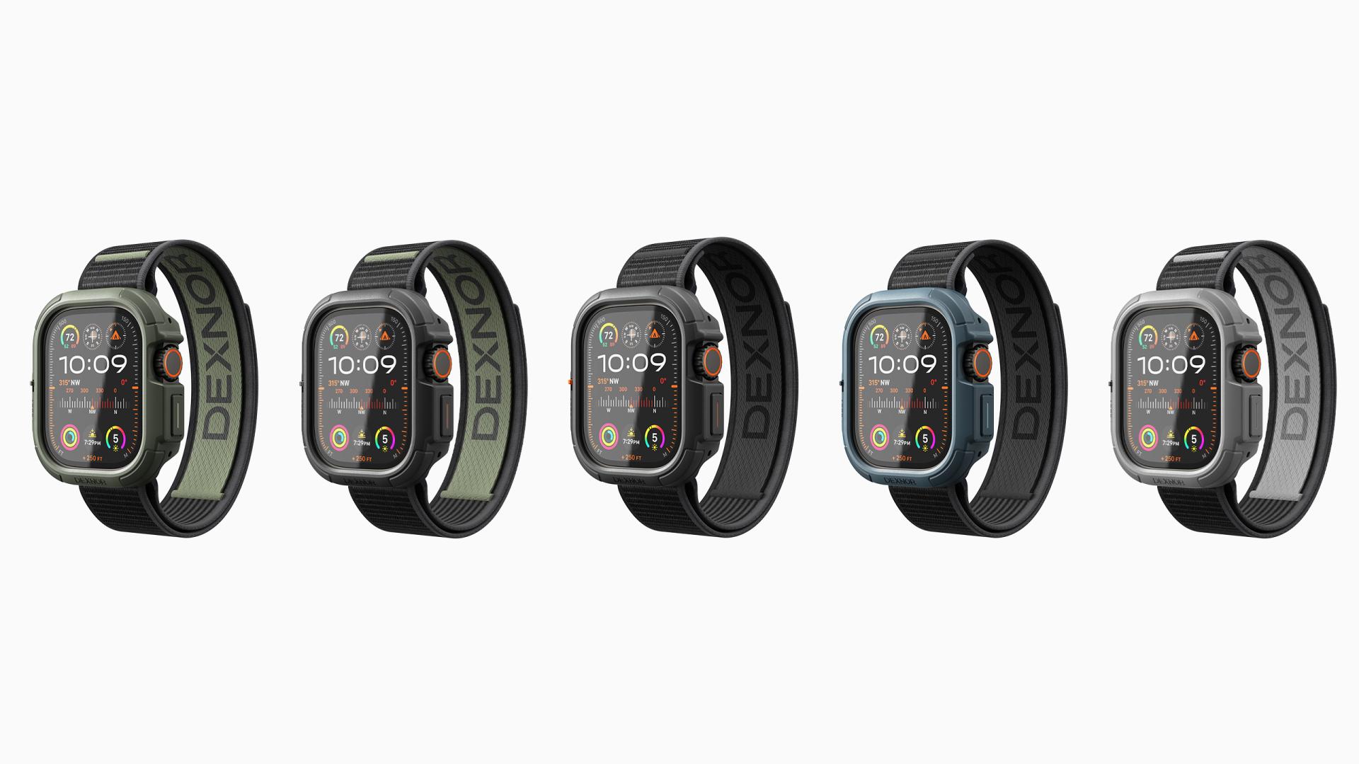 London Design Awards Winner - Dexnor Adventurer Series Smartwatch Cases with Band