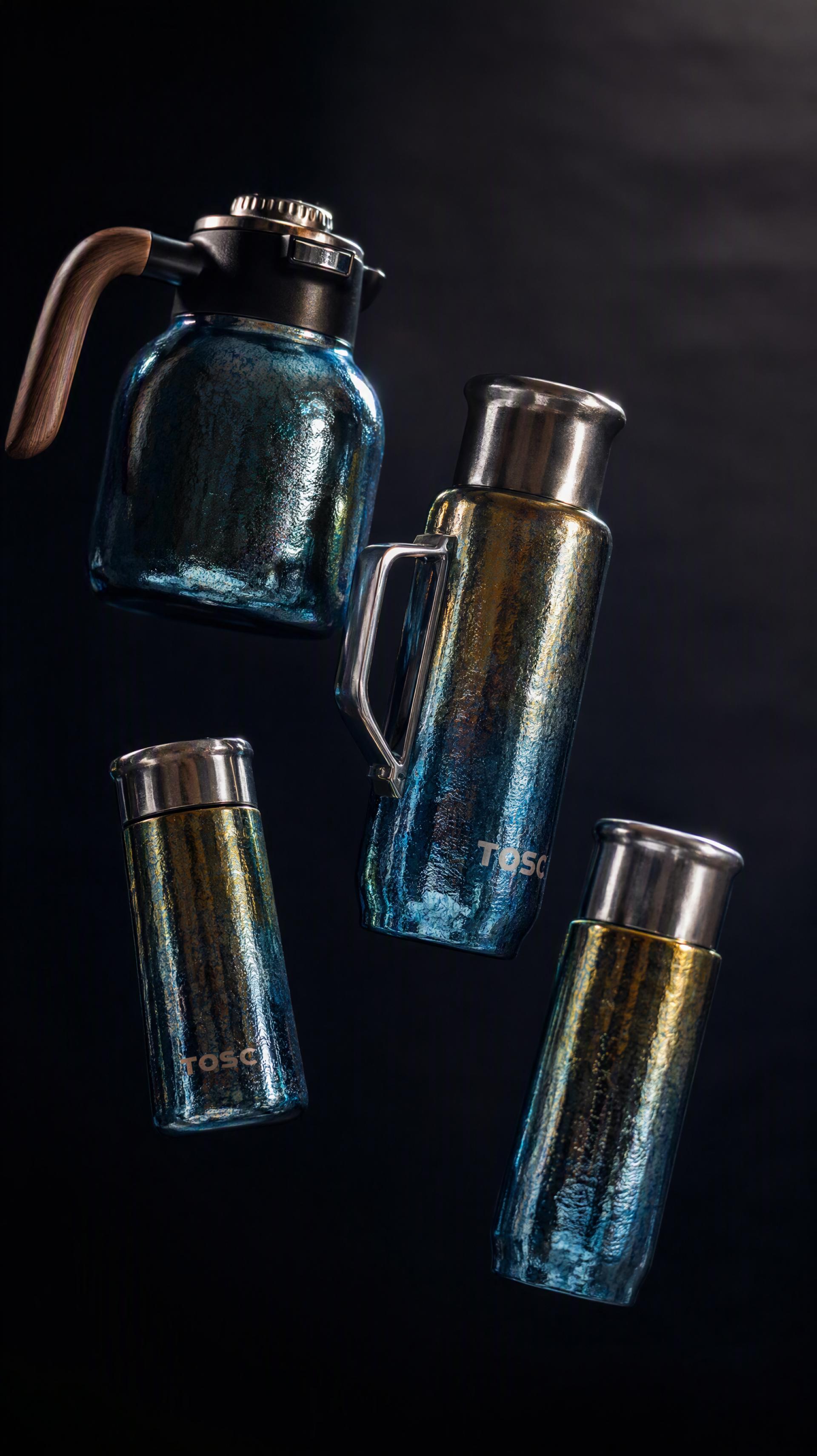 London Design Awards Winner - TOSC Strontium-Rich Weak-Alkaline Titanium Tumbler Collectio