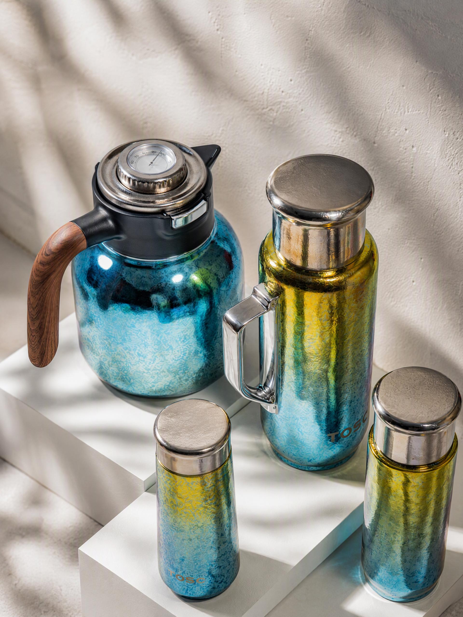 London Design Awards Winner - TOSC Strontium-Rich Weak-Alkaline Titanium Tumbler Collectio