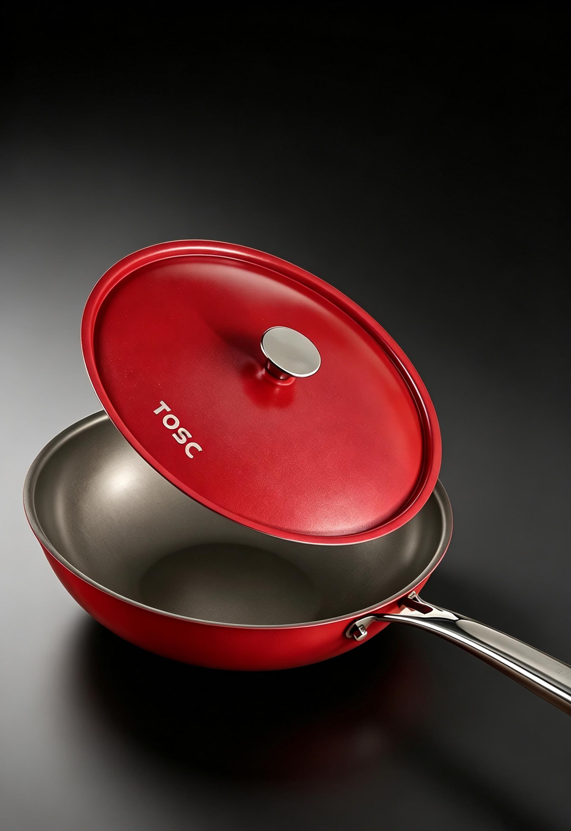 London Design Awards Winner - TOSC-LIMPO Pure Titanium Wok