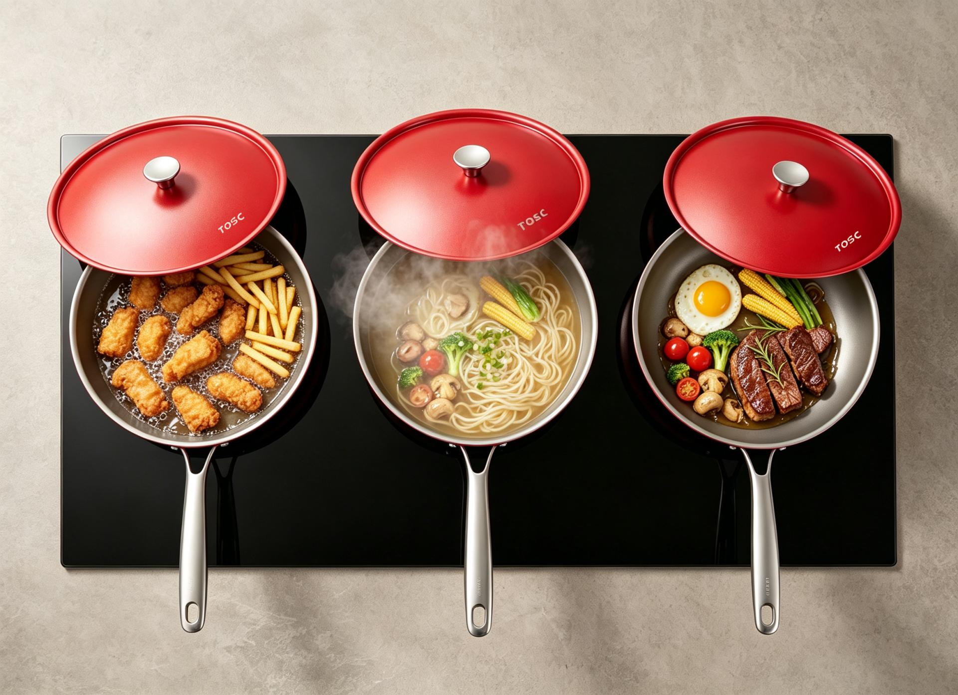 London Design Awards Winner - TOSC-LIMPO Pure Titanium Wok