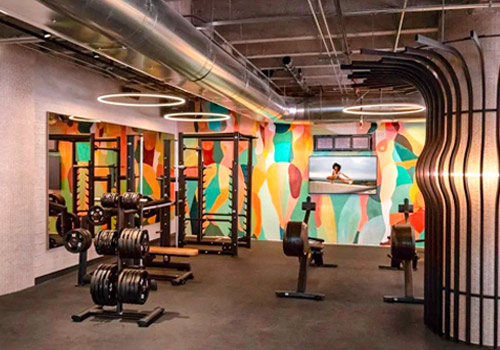 London Design Awards - HEIMAT LA - corporate interior design for a fitness house