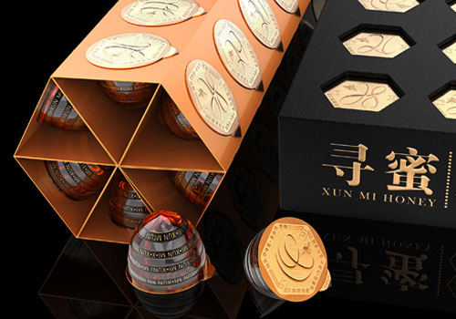 London Design Awards - Xun Mi Honey Packaging Design
