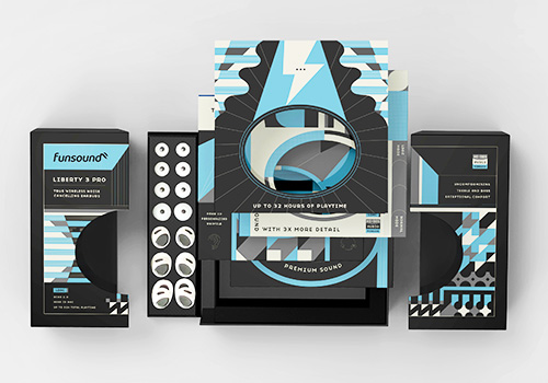 London Design Awards - Funsound Earphone Packaging Design