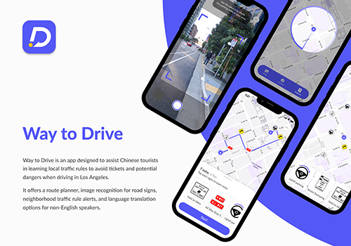 London Design Awards - Way to Drive: Navigating Foreign Roads Safely