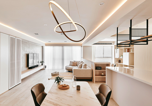 London Design Winner - Yincheng Interior Design - Mellow white interior