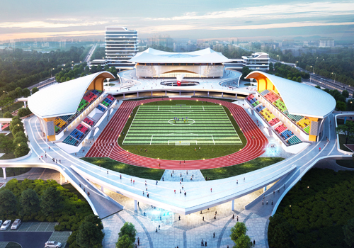 London Design Winner - Tumxuk Comprehensive Sports Stadium