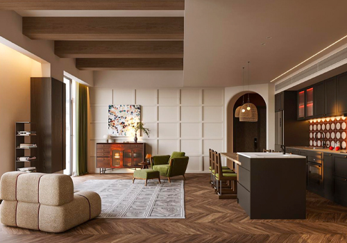London Design Winner - 180 ㎡ French Retro Residence