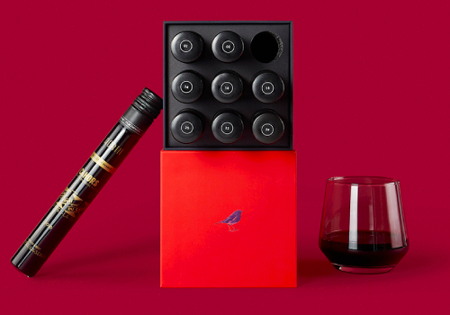 London Design Awards - Robin Wine Tube Gift Box