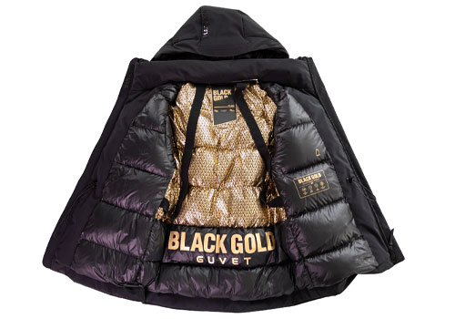 London Design Awards - Black Gold Windbreaker X5 Goose Down Jacket