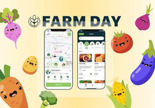 London Design Awards - Product design for Farm Day,  E‑commerce Marketplace