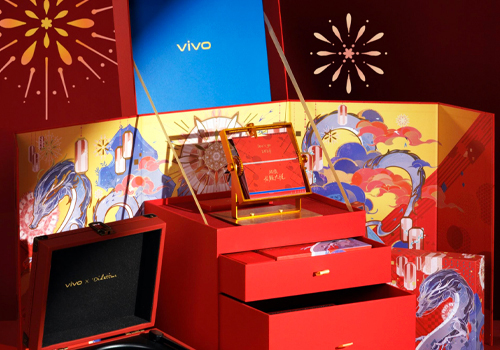 London Design Winner - Shanghai Shockzone Trade Development Co.,Ltd - vivo 2024 CNY Gift Box