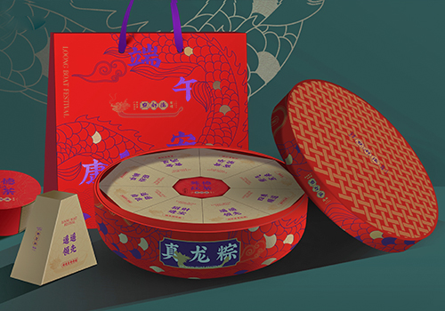 London Design Winner - IDEAL IDEAS - Cantonese Teahouse Dragon Year Dragon Boat Festival Gift Box