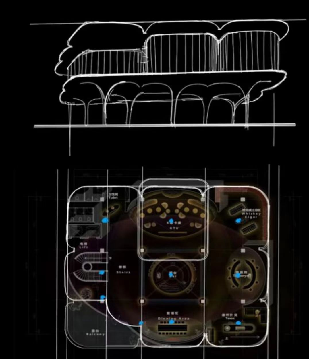 London Design Awards - JIMMY WUXI CBD FOUR-LEAF CLOVER AESTHETIC SPACE MUSEUM 