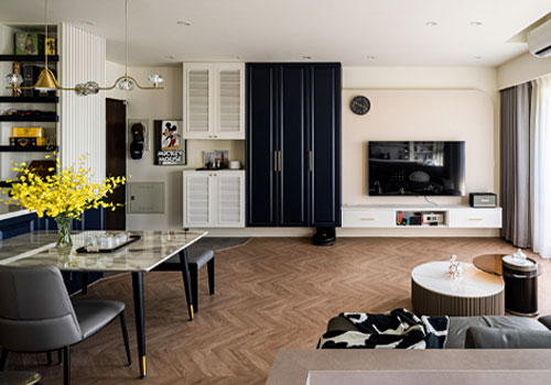 London Design Winner - HUA-YANG Interior Decoration Design -  Indigo Nook