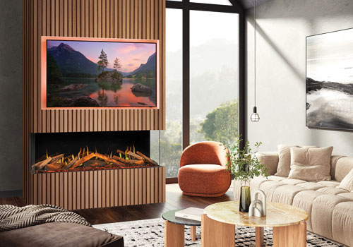 London Design Winner - Stovax  Heating Group  - Onyx Fusion 150RW Electric Fire