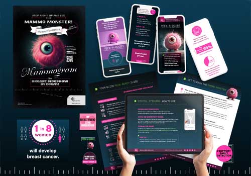 London Design Winner - SFC Group - SFC Group Mammo Monster Campaign