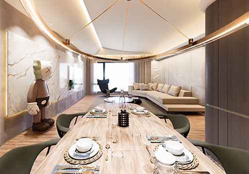 London Design Winner - Da-ju Interior Design & Renovation Integration Co., Ltd. - Luminous Grace Tapestry