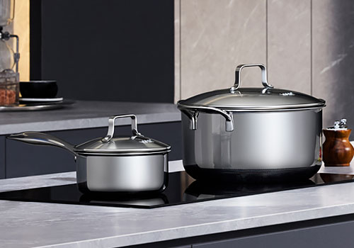London Design Winner - JIANGMEN YISHAN METAL PRODUCTS CO.,LTD - 3D Cyclone Pattern Non-Stick Pan