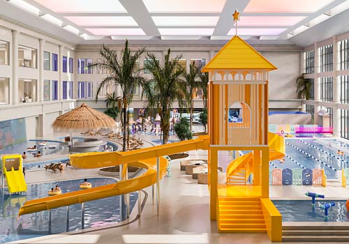 London Design Winner - Pengju  Wang - Sunshine Rainbow Bay · Water World
