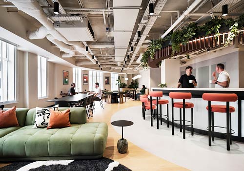 London Design Winner - Freelance / Marketing House - Banking Circle, London - workplace reimagined 