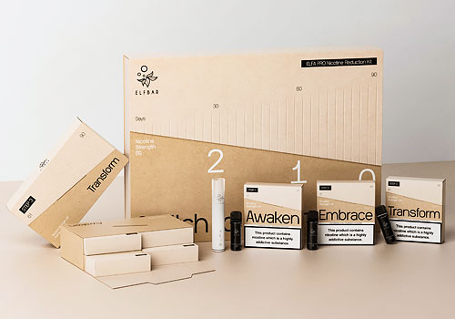 London Design Winner - HG Innovation Limited - ELFA PRO Nicotine Reduction Kit